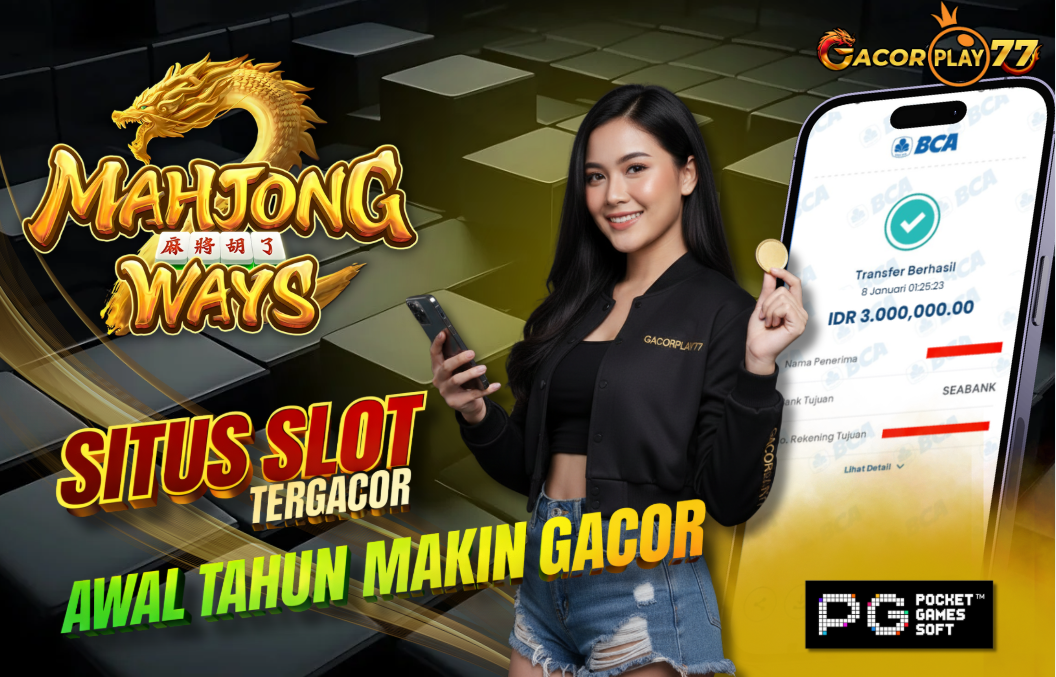 Selamat kepada user id : no***a Wede Rp 3.000.000 di Game MAHJONG WAYS PG SOFT Cair Gk Sampe 1 Menit! Menang Mudah di Gacorplay77